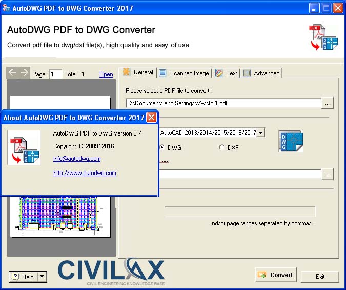pdf to dwg converter software